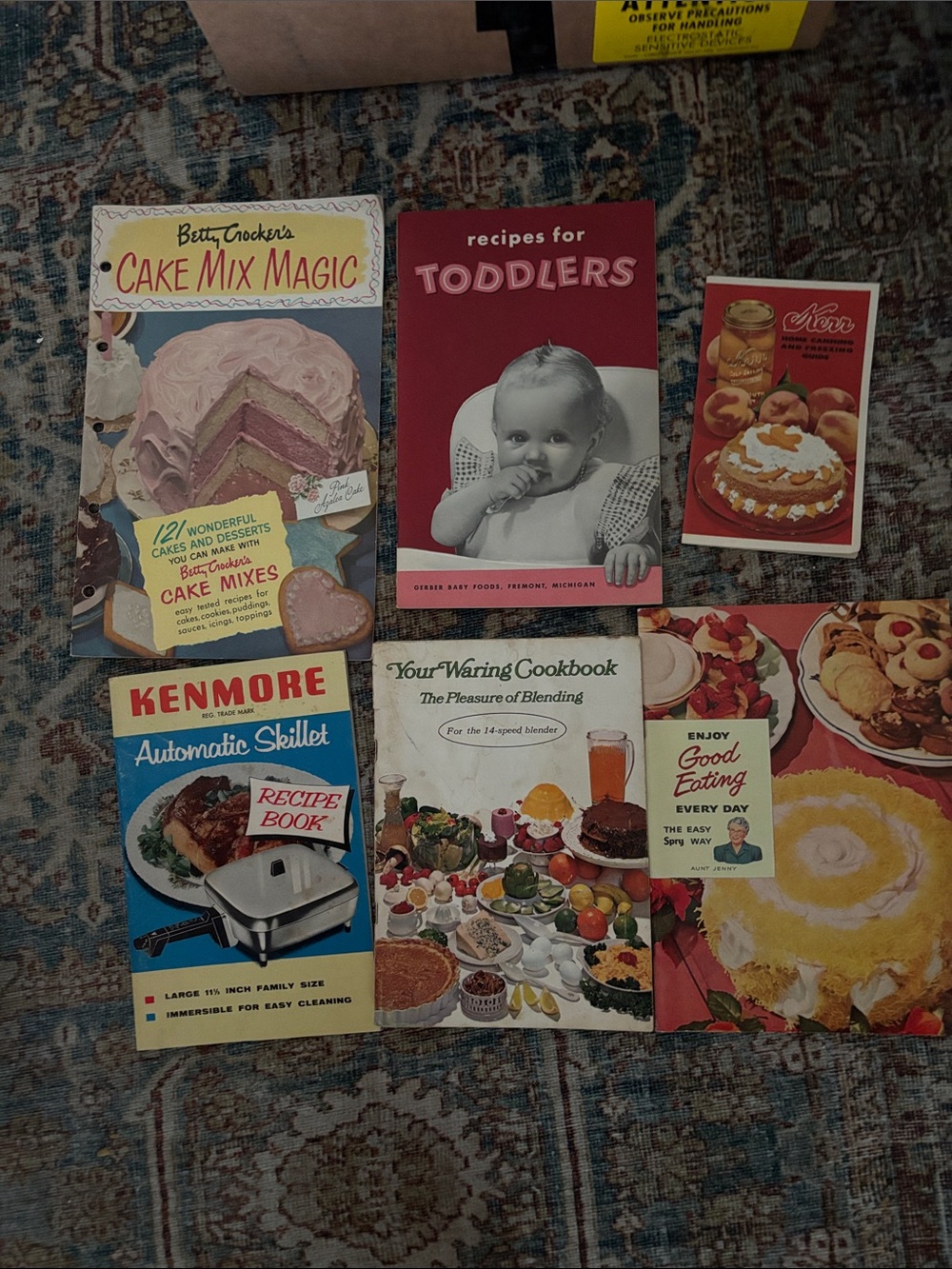 Bundle of Vintage Cookbooks